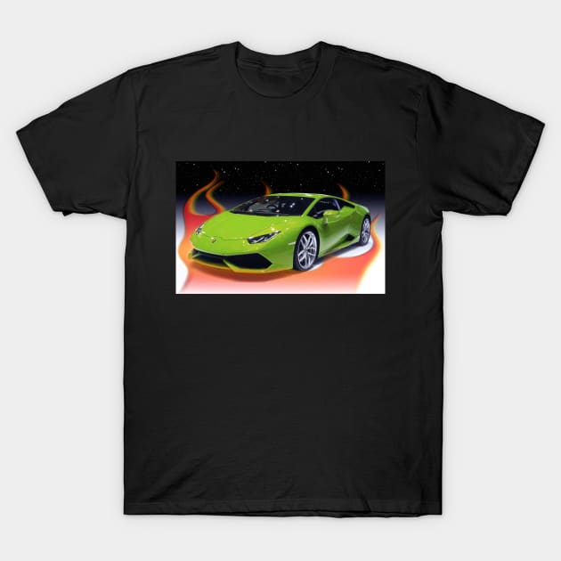 Very Cool Bookfair Car Poster Tapestry With FLAMES 2000's Nostalgia T-Shirt by blueversion